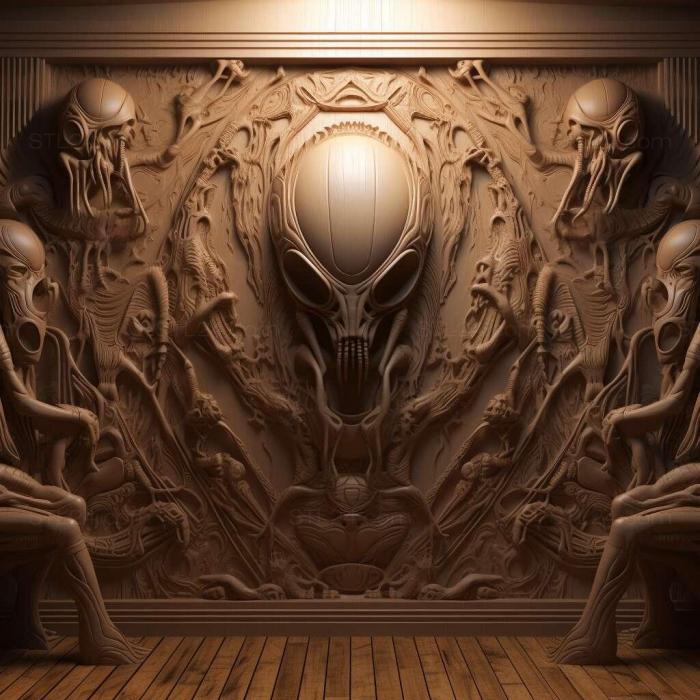 Alien Hallway 1